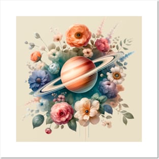 Saturn in Spring Posters and Art